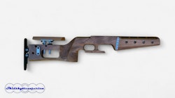 Anschütz Comfort Stock – Klassisk valnötsstock för biathlon
