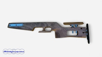 Anschütz Comfort Stock – Classic Walnut Rifle Stock for Biathlon (.22 LR)
