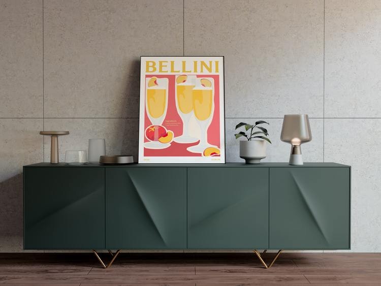 Elin PK Bellini Drink Poster