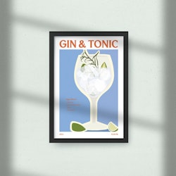 Elin PK Gin & Tonic Drink Poster