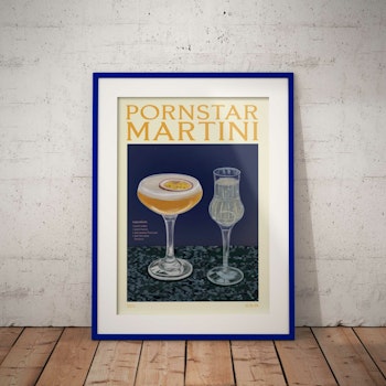Elin PK Pornstar Martini Drink Poster