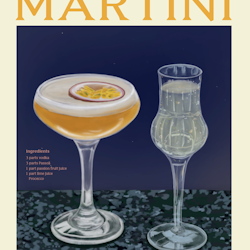 Elin PK Pornstar Martini Drink Poster