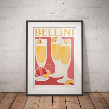 Elin PK Bellini Drink Poster