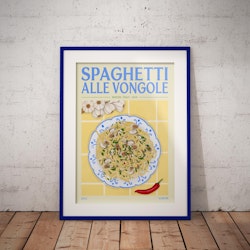 Elin PK Spaghetti alle Vongole Mat Poster