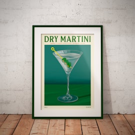 Elin PK Dry Martini Poster