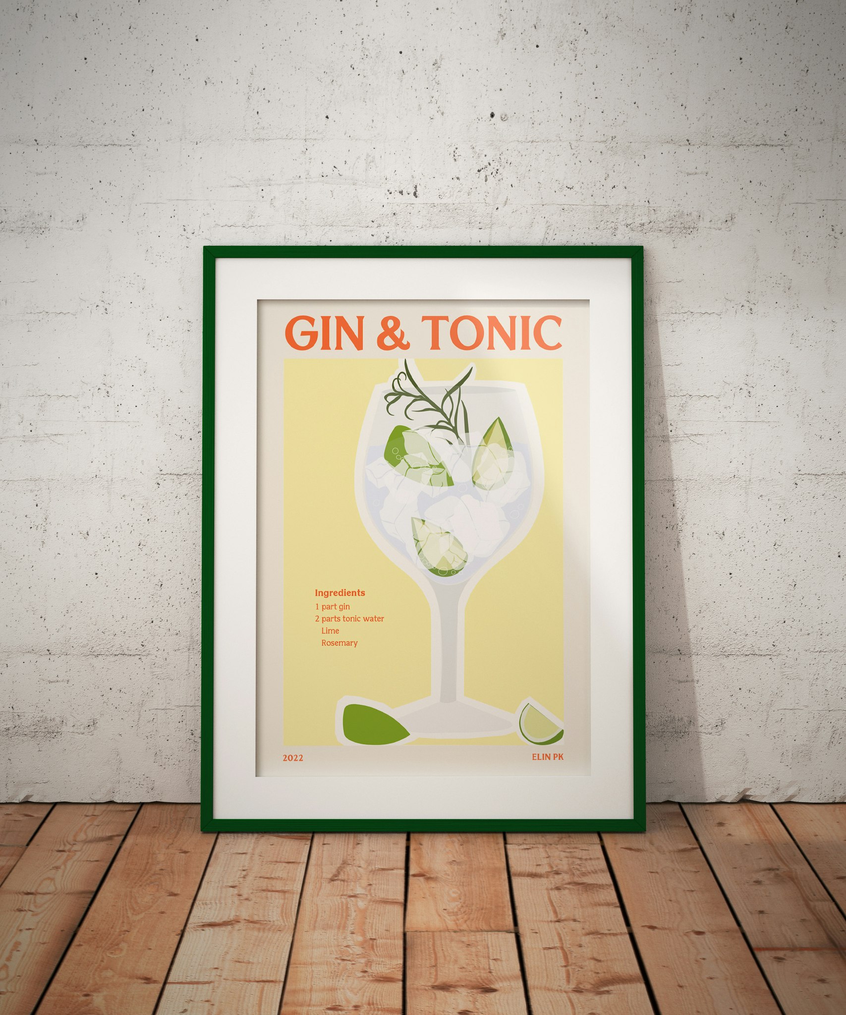 Elin PK Gin & Tonic II Poster