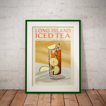 Elin PK Long Island Iced Tea Drink Poster