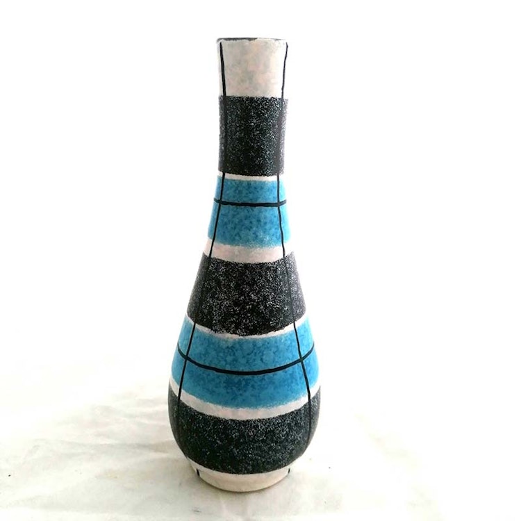 Vas, handgjord, Tyskland, Strehla keramik, 1950-tal