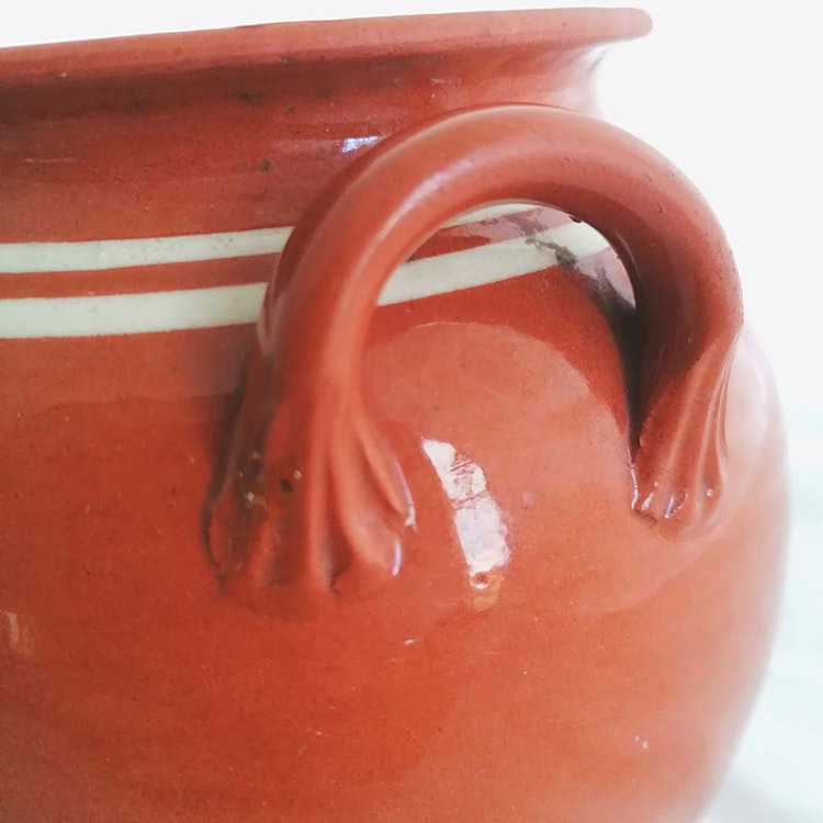 Lerkruka, handgjord, Nittsjö keramik, 1 L