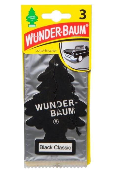 Wunderbaum 3Pack - Black Classic - DekalGruvan
