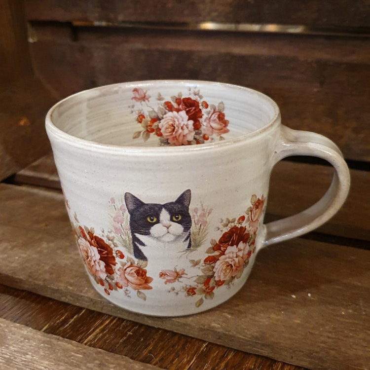 Mugg med olika mönster