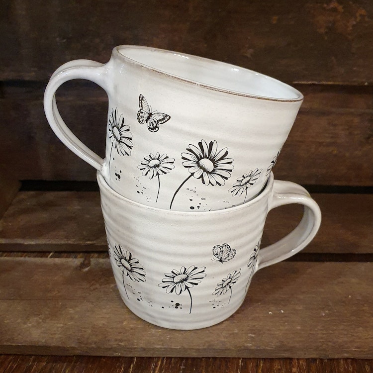 Mugg med olika mönster