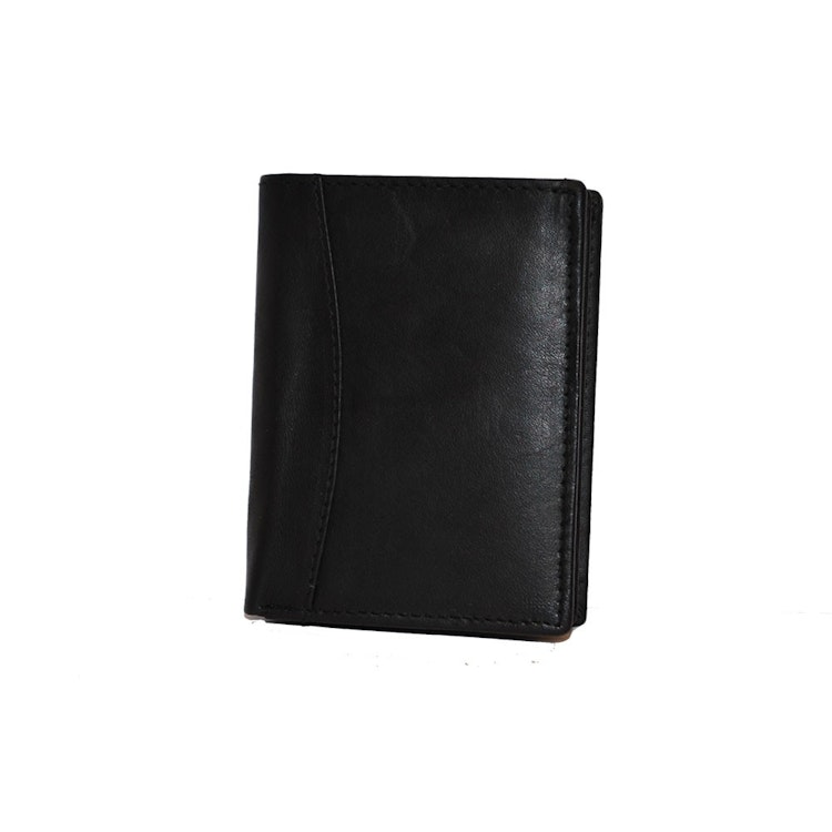 Plånbok skinn svart liten SAC 6820210