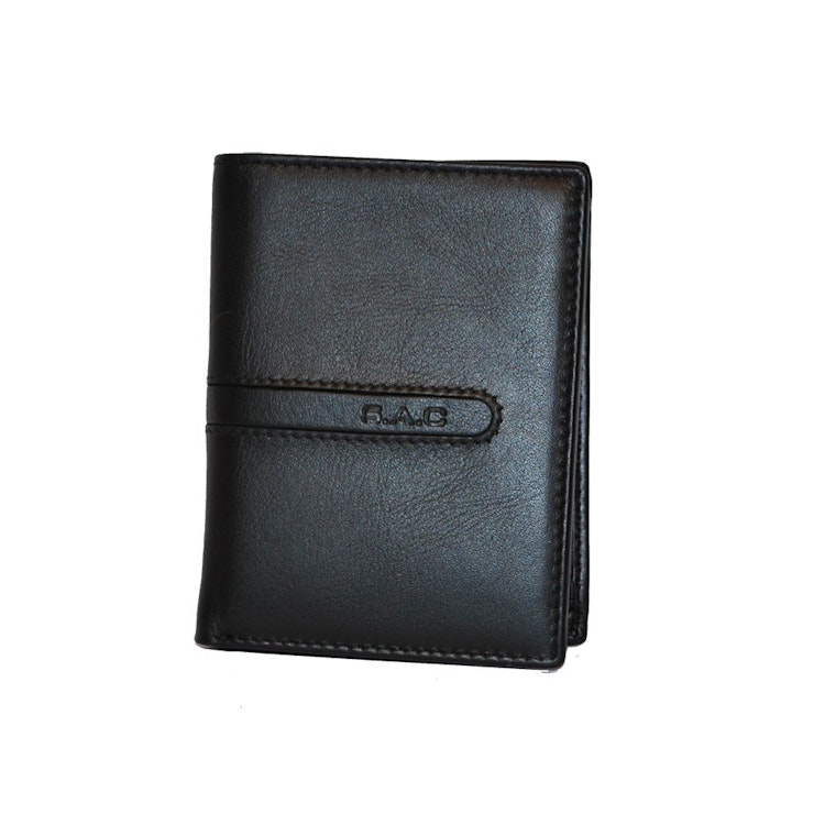 Plånbok skinn svart SAC 6601410