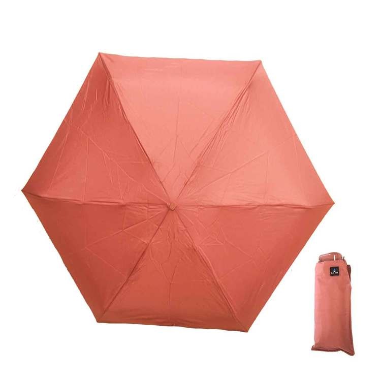 Paraply mini hopfällbart gammelrosa
