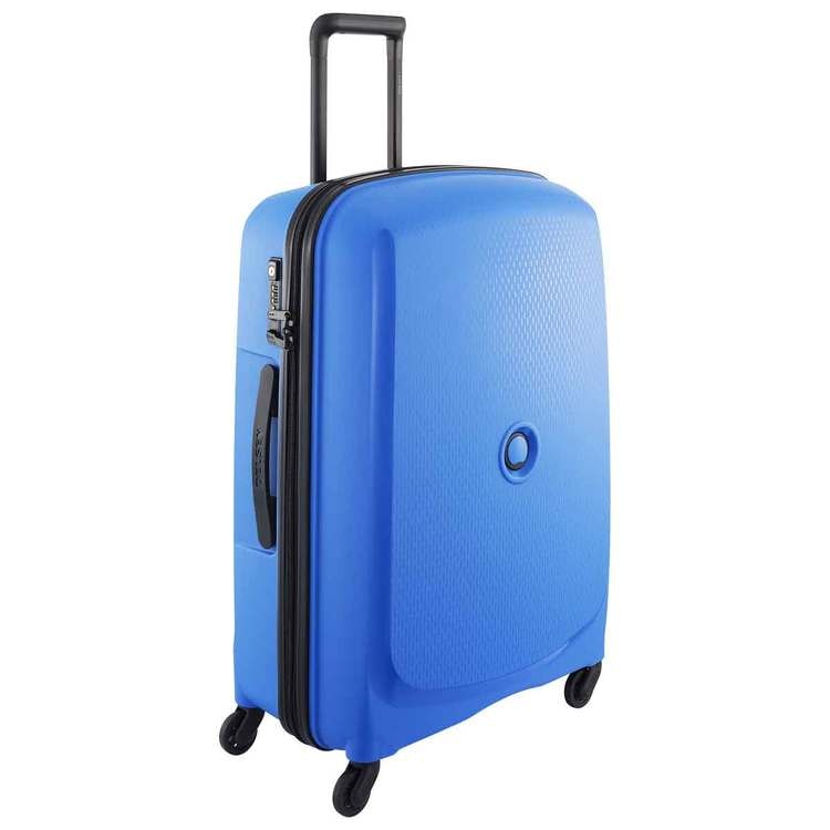 Resväska ljusblå 70 cm Belmont Delsey - Bags4Fun.se