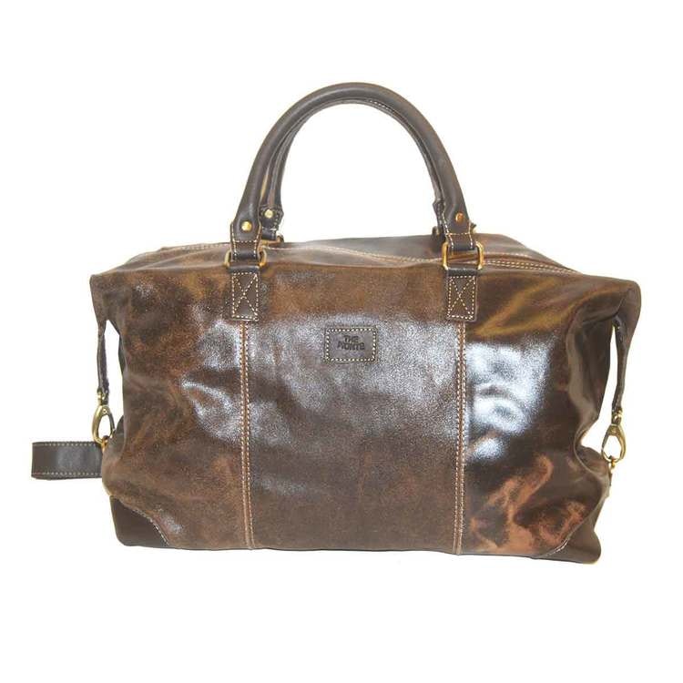 Bag skinn brun The Monte 57306