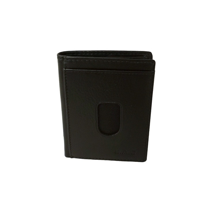 Kortfodral thumb-up italienskt skinn svart SAC 6600810