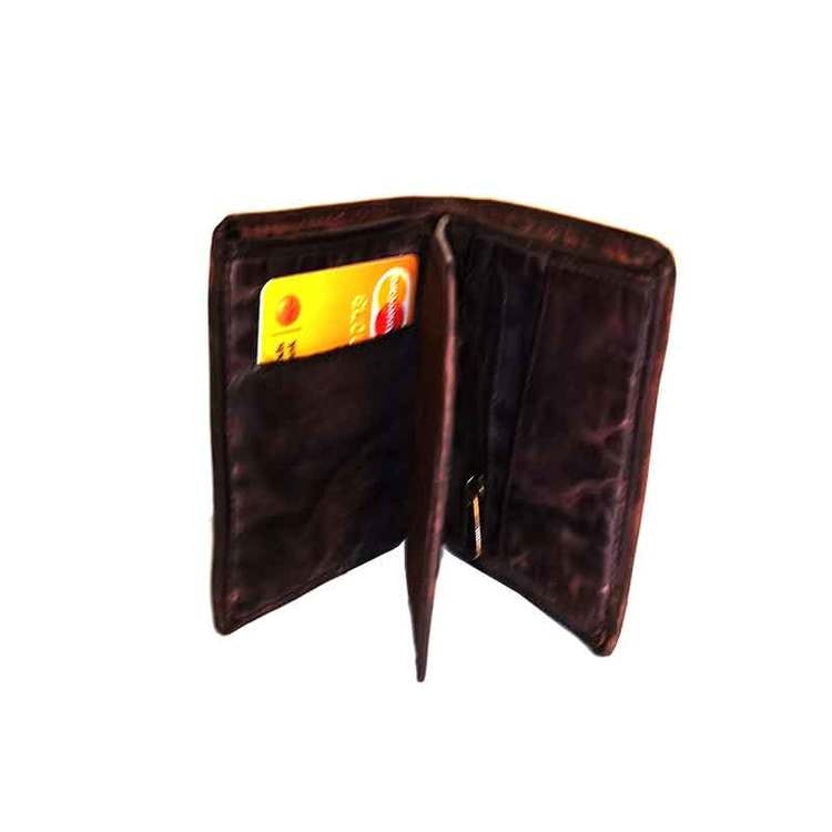 Plånbok herr vintage skinn brun S.A.C 6700320