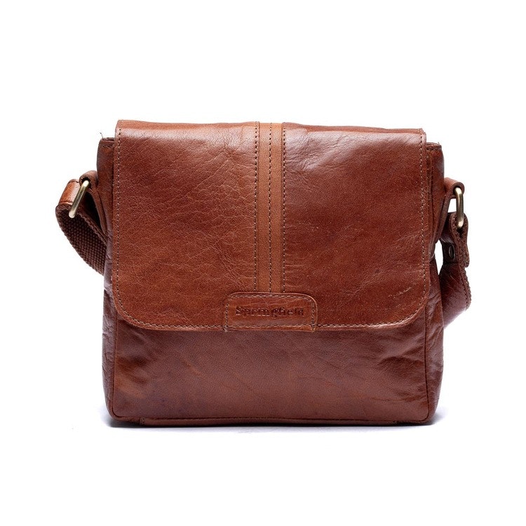 Springfield Flapbag Cognac låg