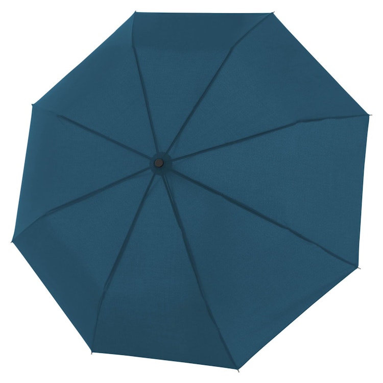 Blått paraply oförstörbart fickparaply från Doppler