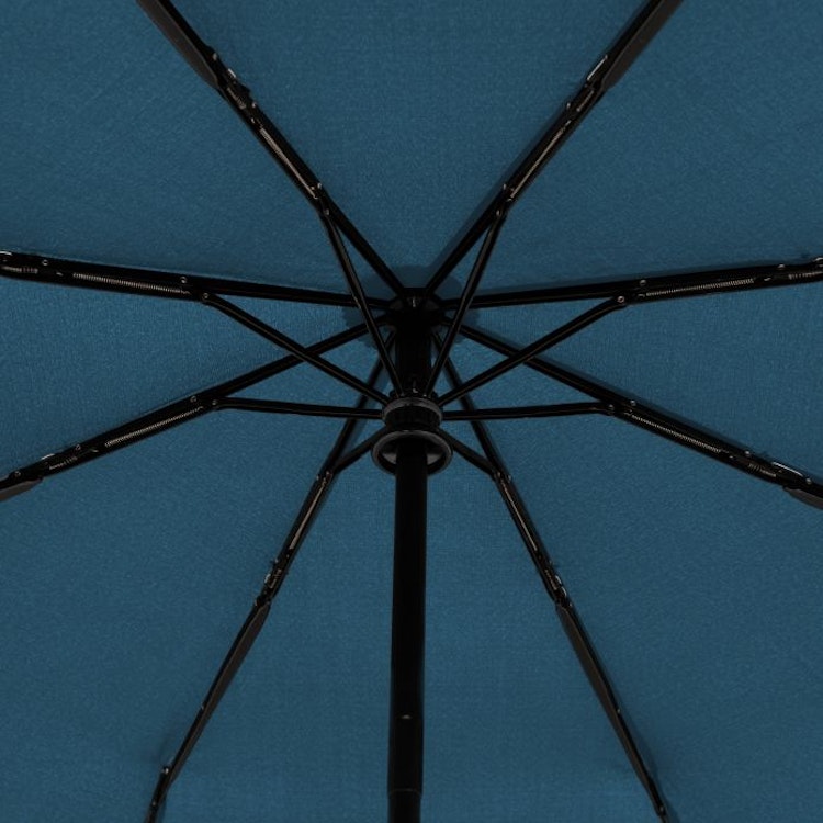 stormsäkert paraply i fickformat blå Doppler 7443163