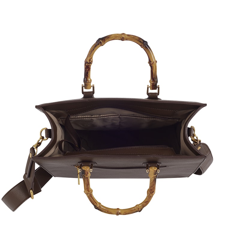 Handväska Bamboo brun från Ulrika Design 36-2320