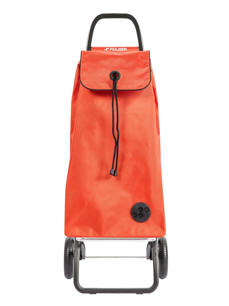 Shoppingvagn Rolser 2L (2 hjul+vikbar) I-Max MF orange framsida