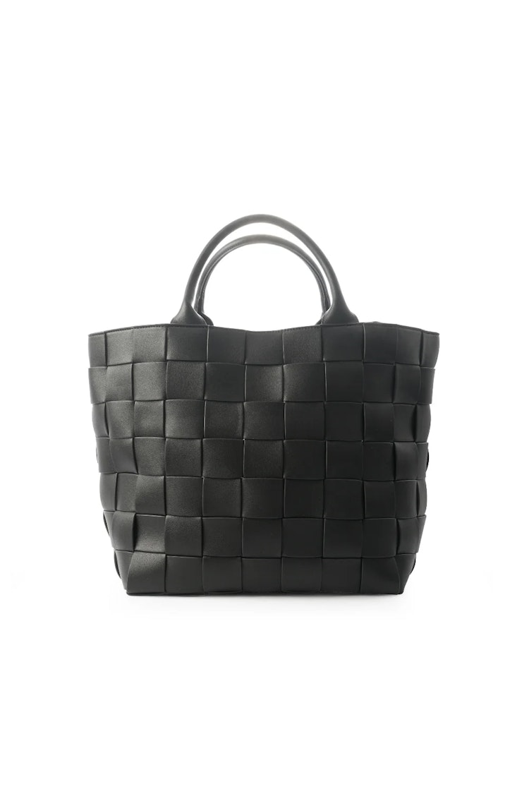Ceannis Braided Strap Kasse Shopper Black 047119910