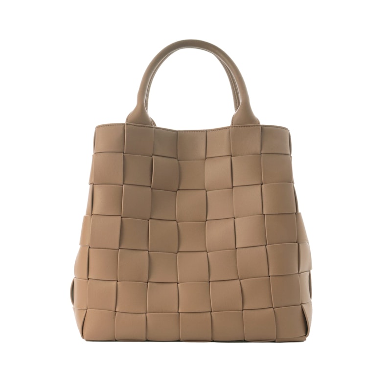 Ceannis Väska Braided Strap Camel 047117310