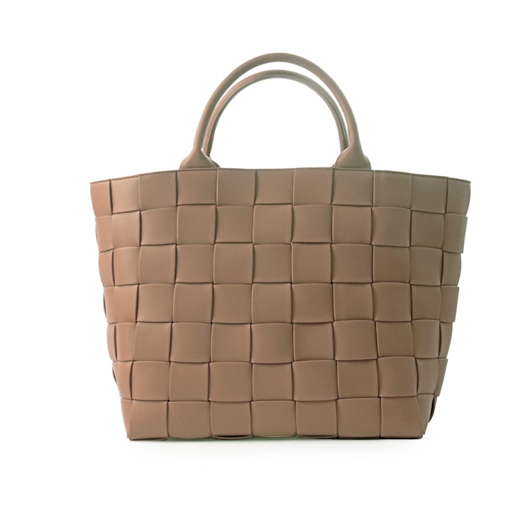 Ceannis Shopper Braided Strap Camel 047117310
