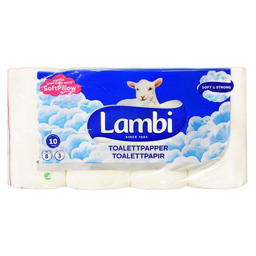 LAMBI toalettpapper 8-pack