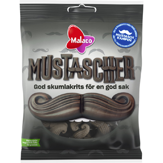 Malaco Mustascher 100 g Ltd