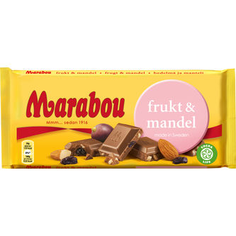 Marabou Frukt & Mandel 200 g