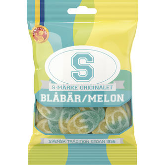 S-Märke Blåbär-Melon 80 g