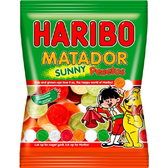 Haribo matador sunny peset 80g