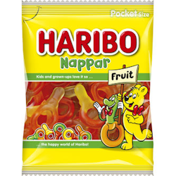 Haribo nappar frukt 80g