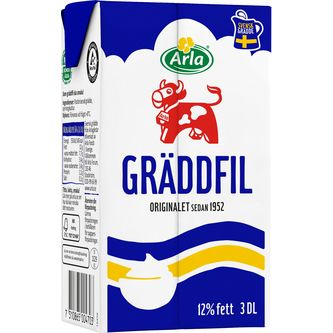 Gräddfil 12% 0,3L Arla