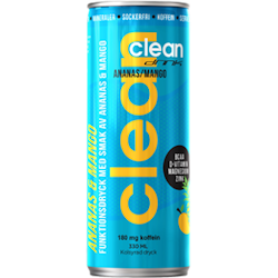 Clean Drink ananas/mango 330ml