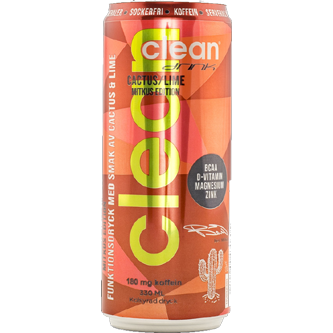 Clean Drink cactus/lime 33cl