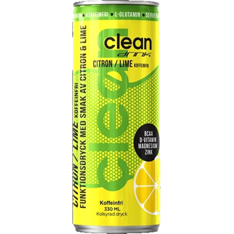 Clean Drink Citron/Lime 33 cl