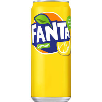 Fanta Lemon Sleek Can 33 cl
