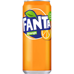 Fanta Orange Sleek Can 33 cl