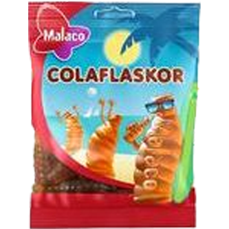 Malaco Colaflaskor 80g