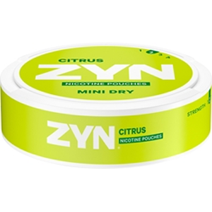 Zyn Mint Dry Citrus no2