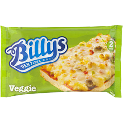 Billys Pan Pizza Veggie 170GR
