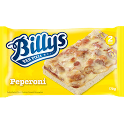 Billys pan pizza peperoni