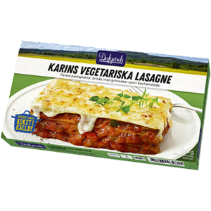 Dafgård Lasagne Vegetarisk