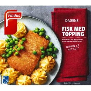 Findus Fisk med topping