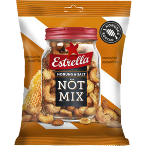 Estrella Nötmix Honung & Salt